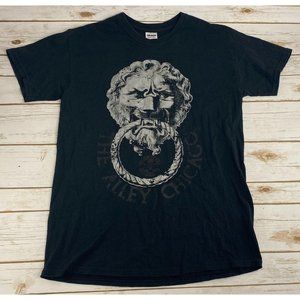 The Alley Chicago Vintage Black Lion Door Shirt